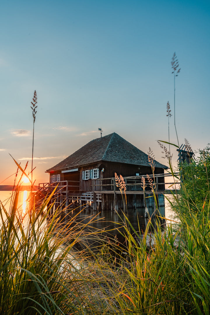 BÄHMM Sonnenuntergang am See & Architektur bei Nacht: Lightroom Classic Presets