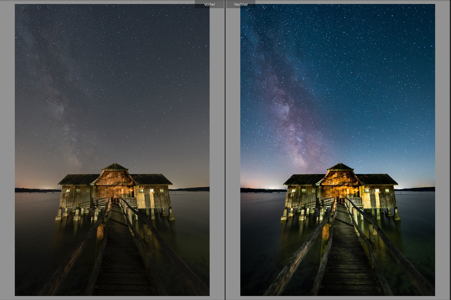MILKY WAY Vorlagen für Adobe Lightroom CLASSIC zum Download