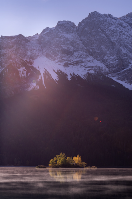 Workshop Landschaftsfotografie: Eibsee und Kuhfluchtwasserfälle + Bildbearbeitung