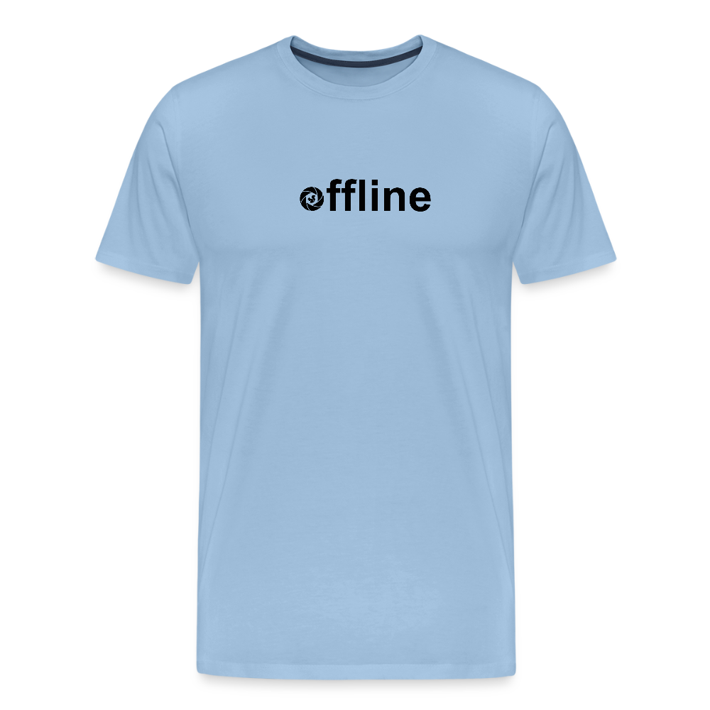 Männer Premium T-Shirt - Sky