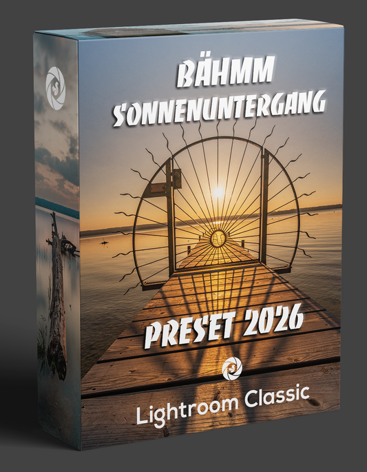 PRESET: BÄHMM Sonnenuntergang 2026 nur für Lightroom Classic