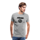 Männer Premium T-Shirt BÄHMM - Grau meliert
