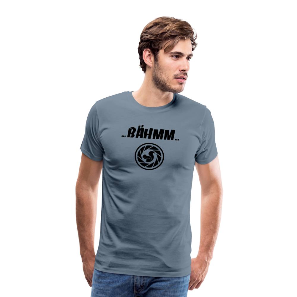 Männer Premium T-Shirt BÄHMM - Blaugrau