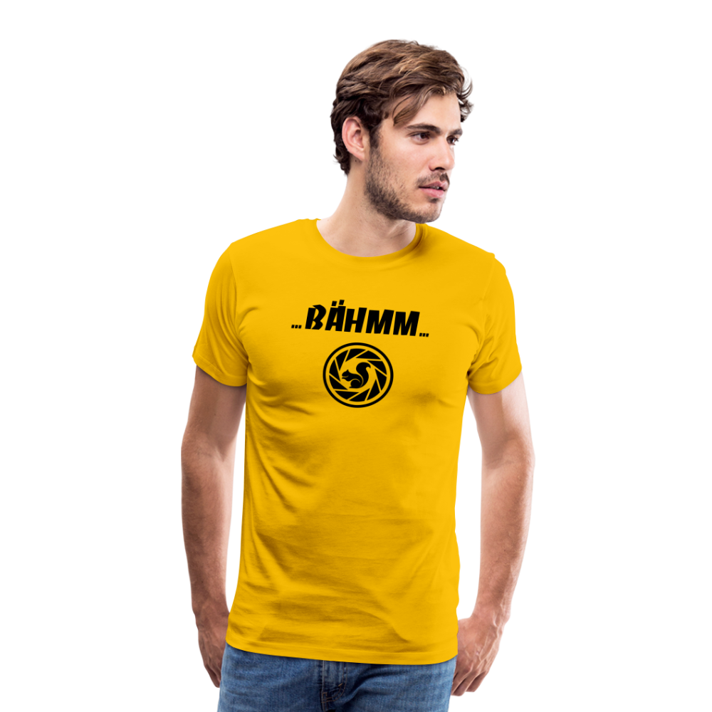 Männer Premium T-Shirt BÄHMM - Sonnengelb