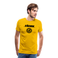 Männer Premium T-Shirt BÄHMM - Sonnengelb
